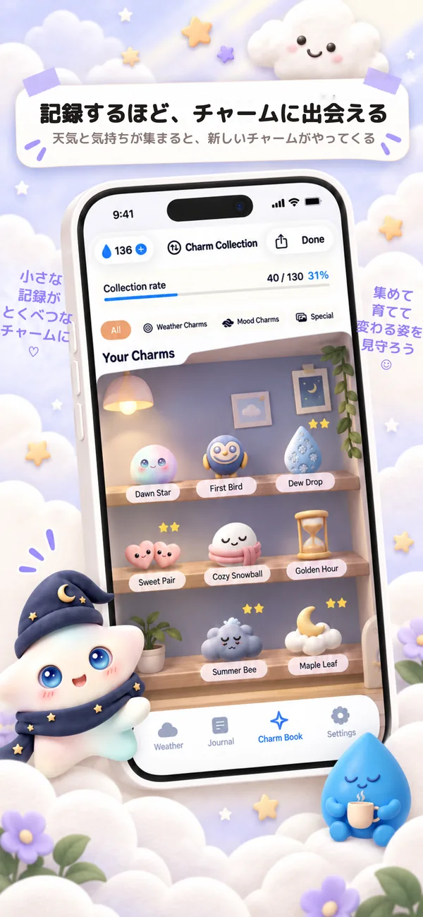 お天気チャーム screenshot 2