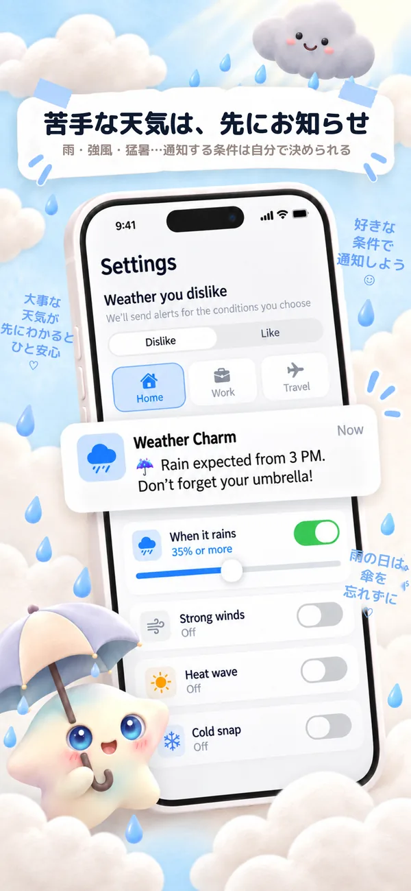 お天気チャーム screenshot 3